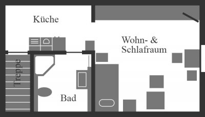 Grundriss Ferienwohnung