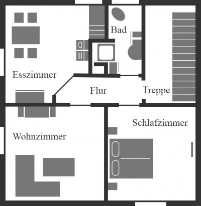 Grundriss Ferienwohnung