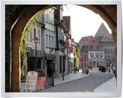 Stadt Lichtenfels Blick nach Lichtenfels